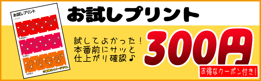 お試しプリント