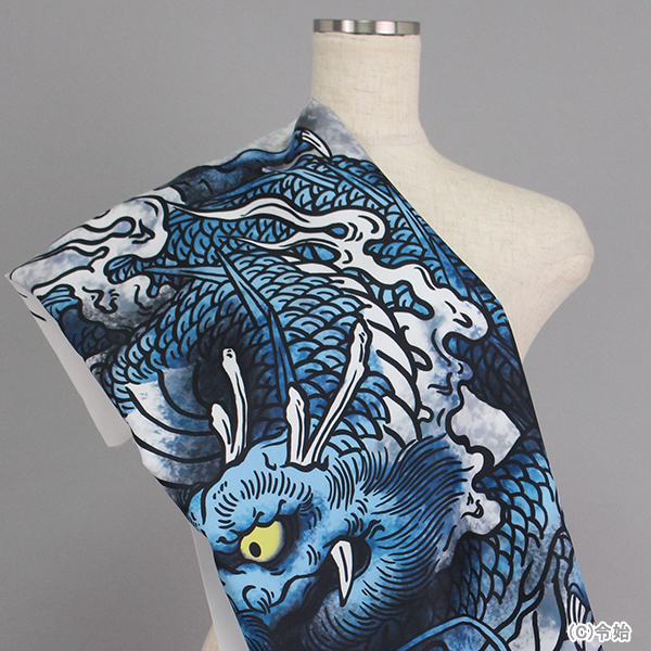 C0229　青龍柄生地