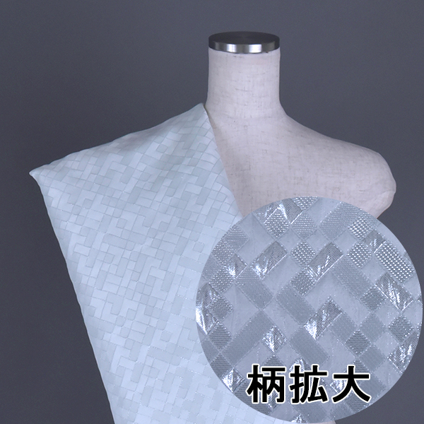 TZ008　ジャガード生地　格子柄