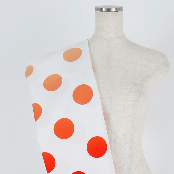 C0459　グラデーションドット柄生地