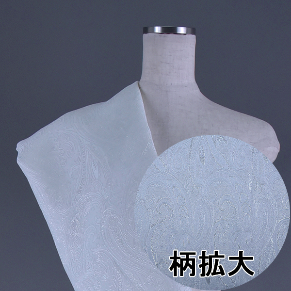 TZ009　ジャガード生地　ペイズリー柄