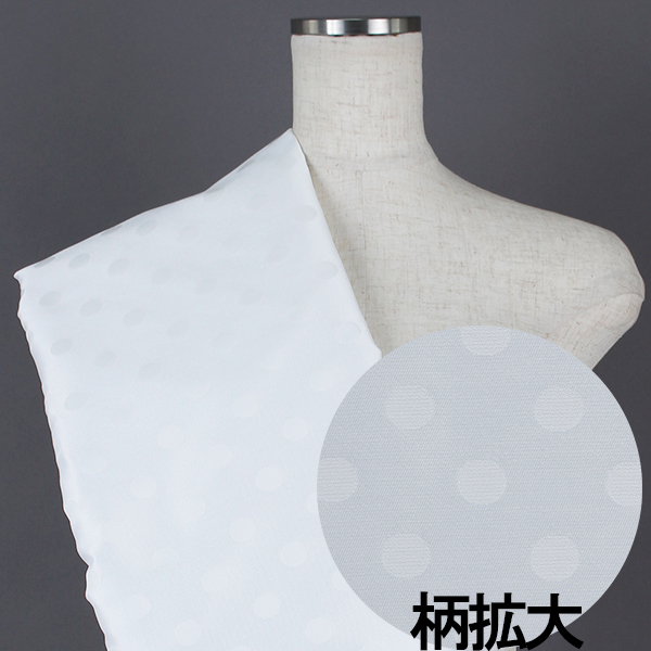 TZ027　ジャガード生地　ドット柄