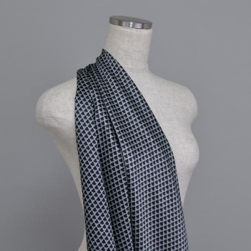 C0006　グレー　クラブ柄生地