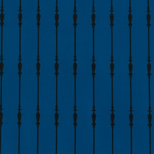 C0519　青緑×黒ストライプ柄生地