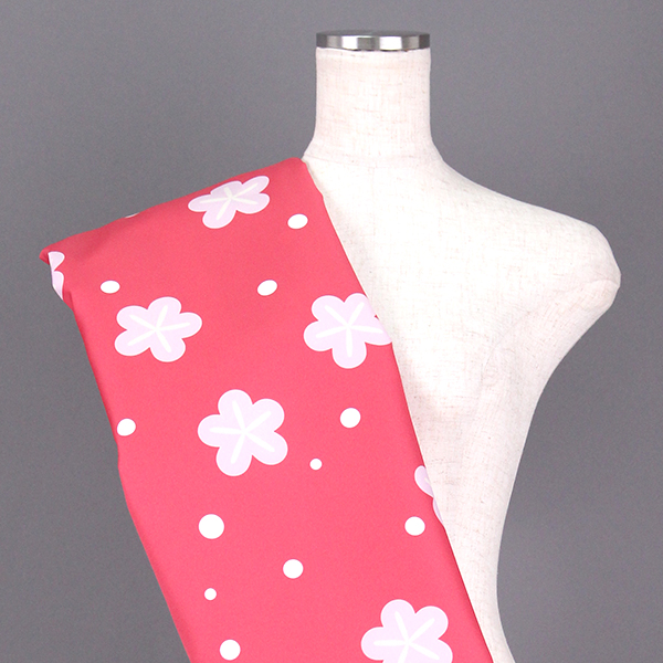 C0247　ピンクベース　花柄生地