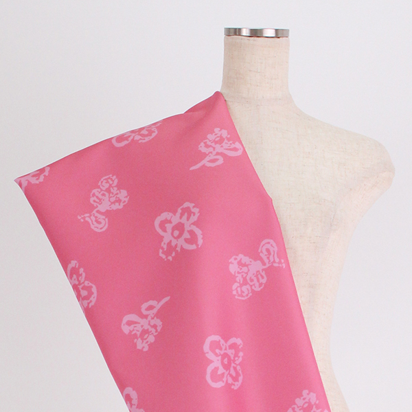 C0322　ピンクベース　花柄生地