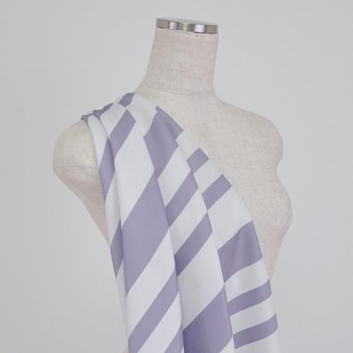 C0025　紫　ストライプ柄生地