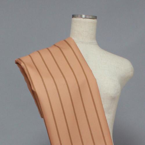 C0174　ベージュ　ストライプ柄生地